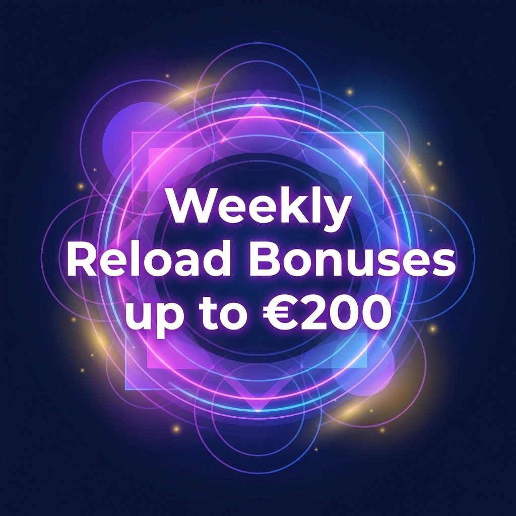 Weekly Reload Bonuses up to €200